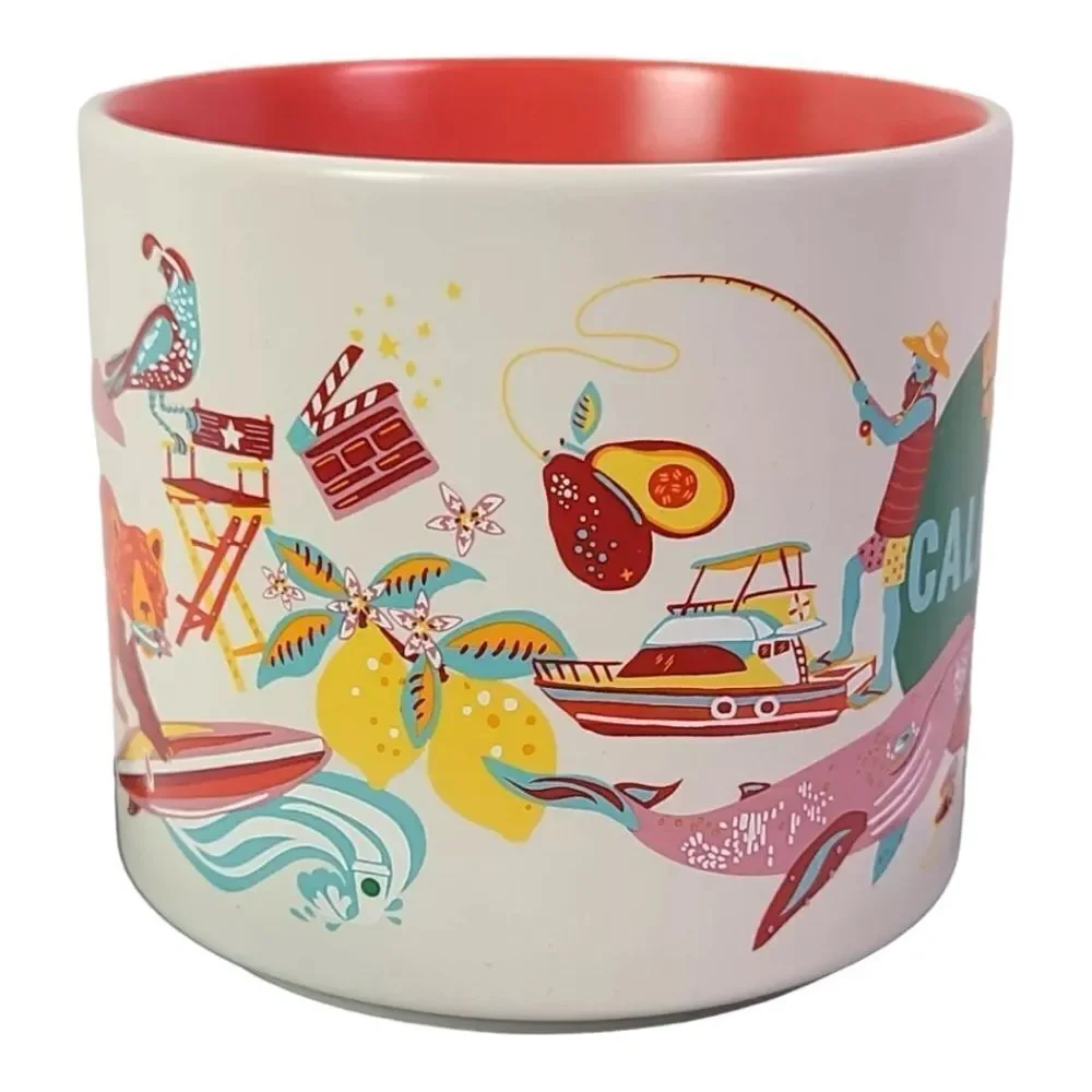 Starbucks California STARBUCKS CALIFORNIA DISCOVERY SERIES COFFEE CUP MUG 14 OZ